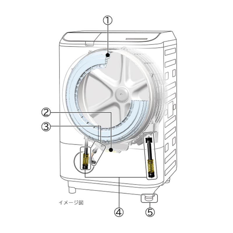 Máy giặt Hitachi BD-SX120HL