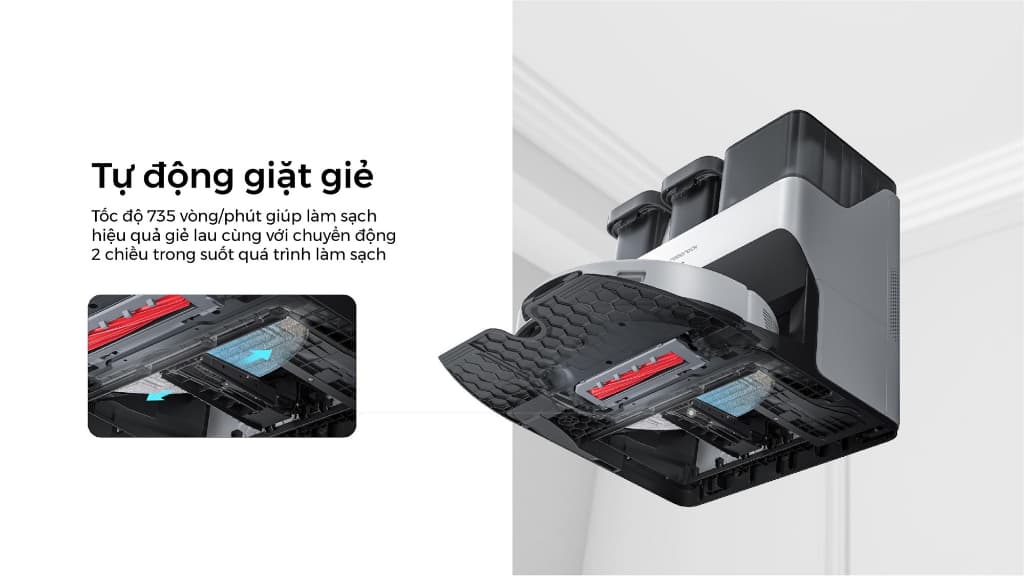 Robot hút bụi lau nhà Roborock S7 Max Ultra