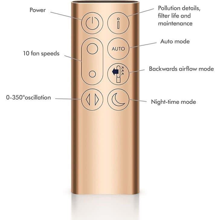 Quạt không cánh Dyson Purifier Cool Formaldehyde TP09